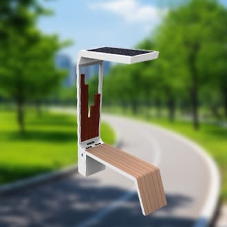 solar bench