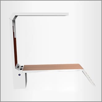 solar bench