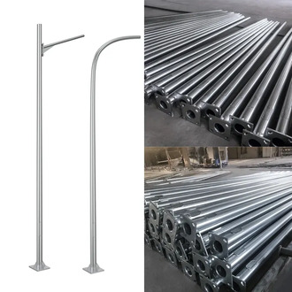 Galvanized Light Pole