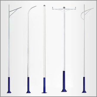 Galvanized Light Pole
